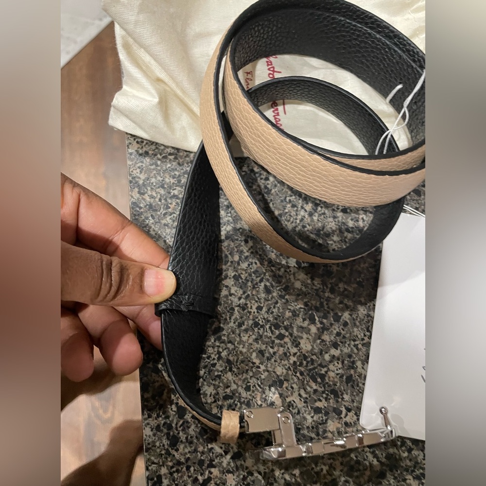 Authentic ferragamo belt. NWT. Very lovely reversible belt.